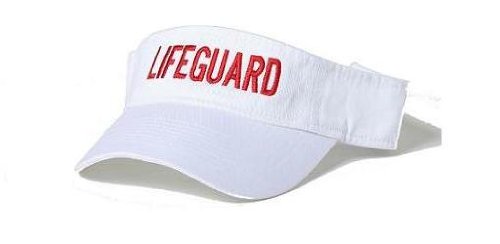 

LIFEGUARD VISOR WHITE