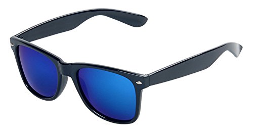 Outray Unisex Retro Flat Wayfarer Colorful Polarized Sunglasses