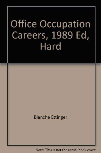 Opportunities in Office Occupations by Blanche Ettinger