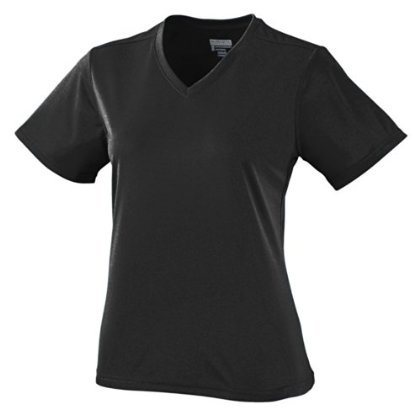 

Ladies Wicking/Antimicrobial Jersey - Black - Medium