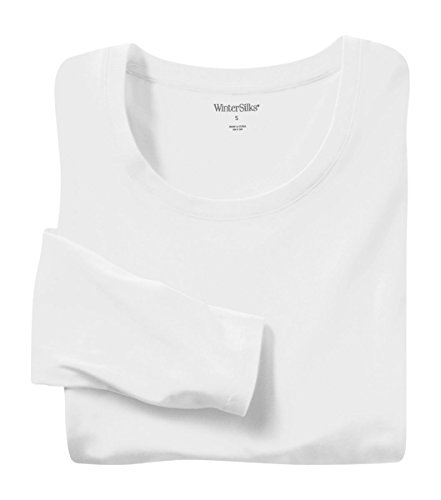 

WinterSilks Women's Cotton Modal Long Sleeve Scoop Neck Stretch Tee