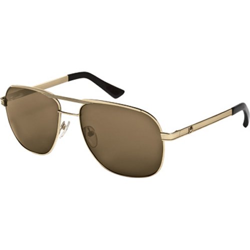 

Dragon Alliance Roosevelt Men's Large Fit Designer Sunglasses - Gold/Bronze