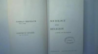 Sociology and Religion