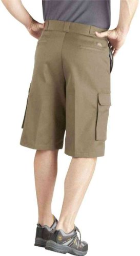 Dickies Men's Big 13 Inch Loose Fit Twill Cargo Short