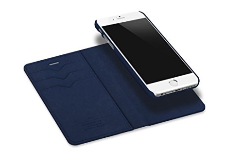 iPhone 6 case LABC Smart Wallet Case for iPhone 6 (4.7)- Retail Packaging (LABC-409) (Blue)