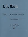 Zweistimmige Inventionen (Two Part Inventions) (Revised Edition - Paperbound with Fingerings) (G. Henle Verlag)