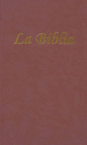 PDT Spanish Large Print Personal Size HC Burgundy by National Publishing Company