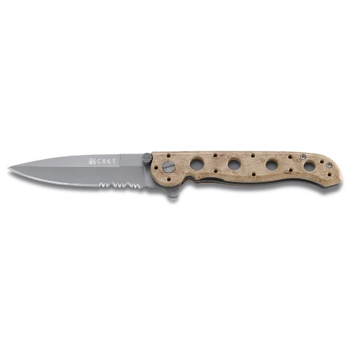 M16 Desert Tactical Folder, Desert Zytel Handle, ComboEdge