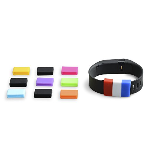 The Friendly Swede Silicone Fasteners for Fitbit Charge Wristband (12 Pack)
