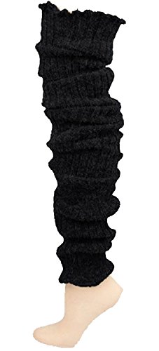 Hymorning Super Long Cable Knit Winter Leg Warmers