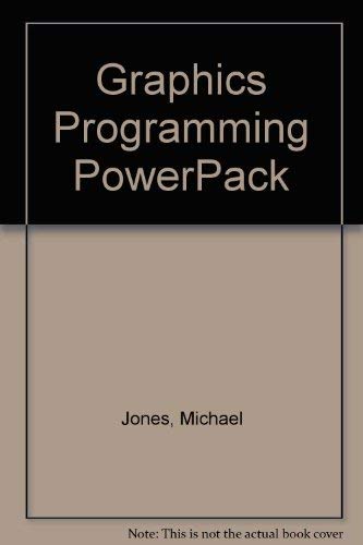 Graphics Programming Powerpack/Book and Disk by Michael Jones