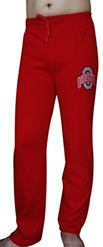 Corgeous Men's Ohio State Buckeyes Pajamas Sleepwears Pants - Red