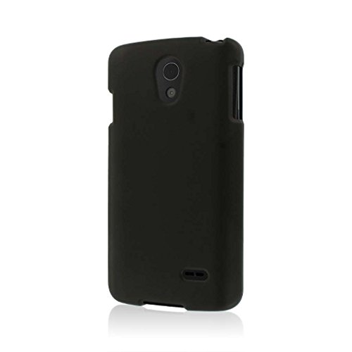 MPERO SNAPZ Series Rubberized Case for LG Lucid 3 VS876 - Black