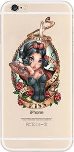 iPhone 6 Case, DECO FAIRY® Protective Case Bumper[Scratch-Resistant] [Perfect Fit] Ultra Slim Translucent Silicone Clear Case Gel Cover for Apple iPhone 6 (Bow Head Lady iPhone 6 Clear)