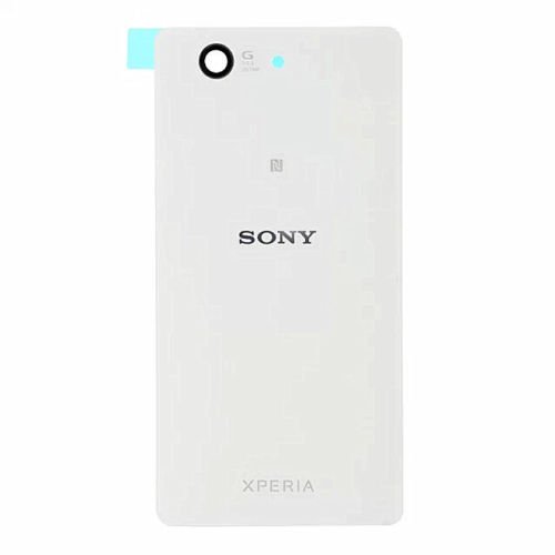 

New White Glass Panel Battery Cover For Sony Xperia Z3 MIni Compact D5803 D5833