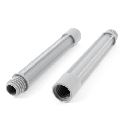 

Water & Wood Fish Tank Aquarium Cleaner Plastic Extending Rods Gray 2 Pcs