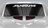 Giant MUSTANG Stylized (Front or Rear Window) VINYL Car Sticker/Decal