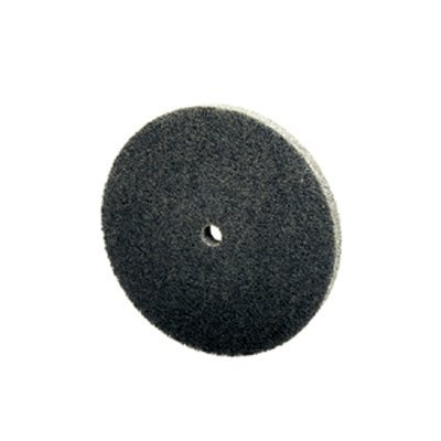 

3M Scotch-Brite XL-UW Unitized Aluminum Oxide Medium Deburring Wheel - Fine Grade - Arbor Attachment - 3 in Dia 1/4 in Center Hole - Thickness 1/2 in - 15100 Max RPM - 15853 [PRICE is per CASE]