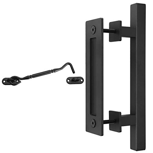 Algopix Similar Product 20 - EaseLife 12 Barn Door Handle and 6