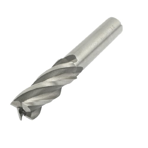 Algopix Similar Product 3 - Uxcell 35mm Cutting Depth 4 Flutes HSS