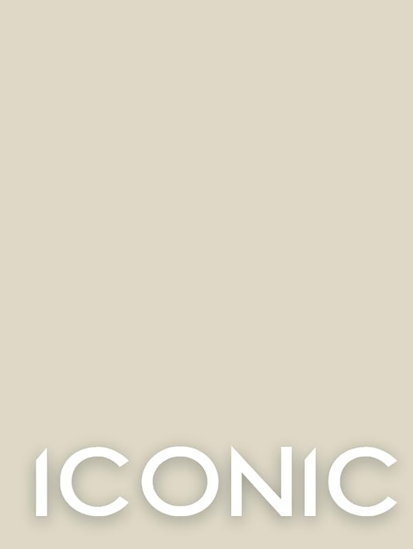 Iconic : Minimalist Decor Book For Coffee Tables, Shelves, Interior Design, Luxury Decoration, Home Style, Bookshelves (Taupe Decor Books) by La’ Shara Kiadii