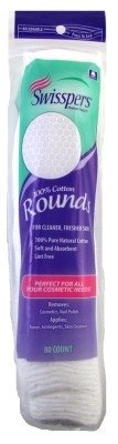 

Swisspers Cotton Rounds 80S 100% Cotton