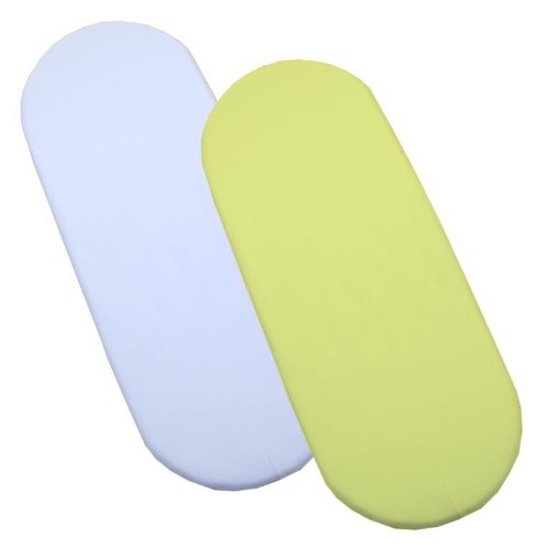 Algopix Similar Product 7 - BabyPrem Pack of 2 Fitted Cotton Moses