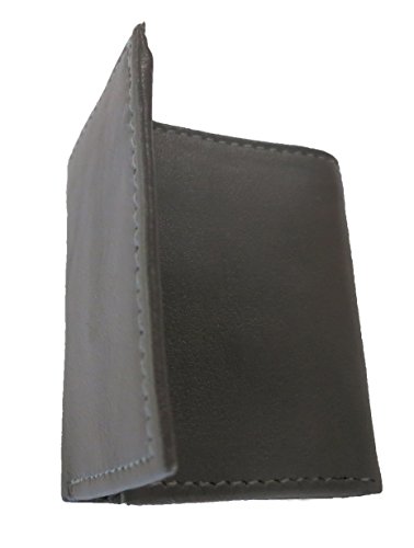 100% Genuine Leather Kids Wallet MultiColor #825COL Grey