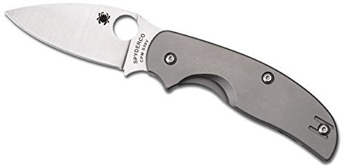Spyderco Taschenmesser Sage 2 Titanium, grau, C123TIP