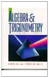 Algebra & Trigonometry: Graphing and Data Analysis