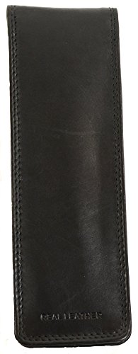 

Mens / Ladies / Womens Soft Leather Slim Glasses Case / Pouch