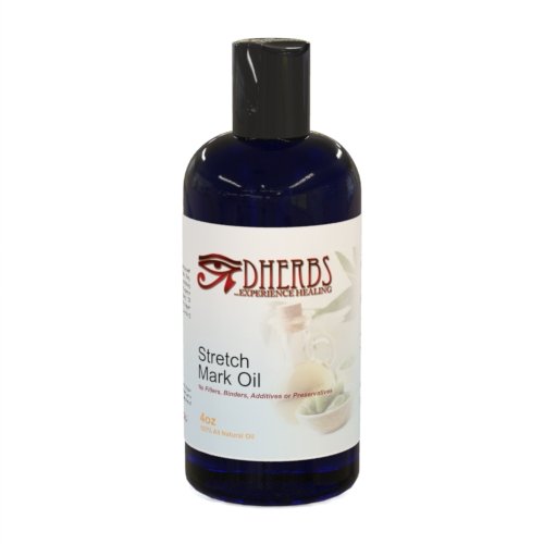 Algopix Similar Product 14 - Dherbs Stretch Mark Oil, 4 Oz.