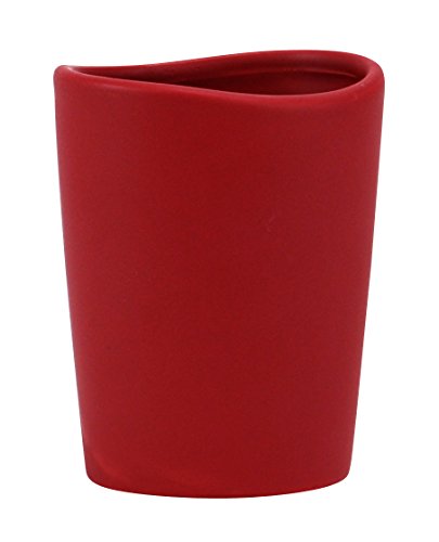 Kiera Grace Cleo Ceramic Tumbler, Matte Red