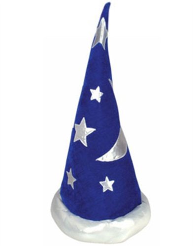Mens Womens Child Renaissance Costume Merlin Wizard Hat
