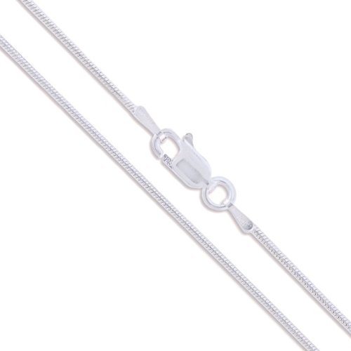 

Sterling Silver Mother & Child Bracelet Pendant Gift Charm Pure 925 New 11mm with 1mm Snake Chain
