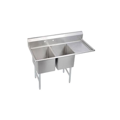 

Elkay SSP LLC 2C24X24-R-24 Standard 2-Compartment Sink