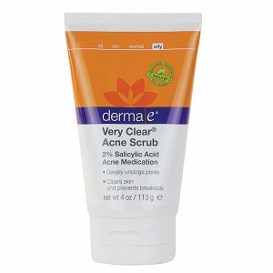 derma e Very Clear Acne Scrub 4 oz (113 ml)