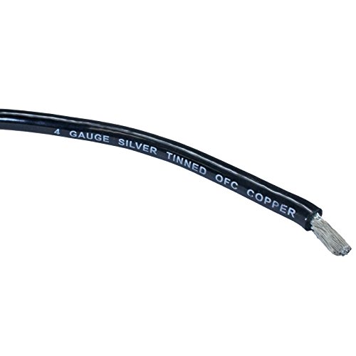 Algopix Similar Product 10 - 4 gauge Tinned Copper Wire (6 ft, Red)