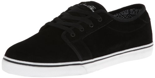 fallen forte shoe skate shoe,black/white,7 m us