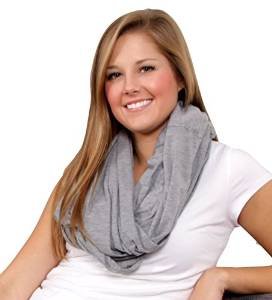 

Luxi Nursing Infinity Scarf - Go to Gray