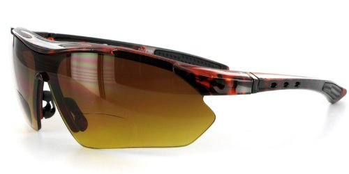 Daredevil Bifocal Sunglasses with Wrap-Around Sports Design for Active Men