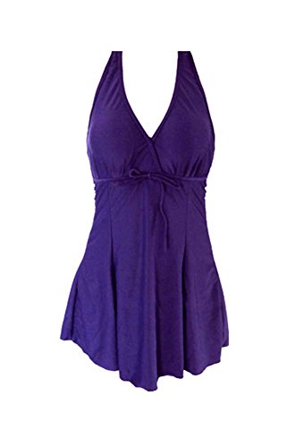 Chfashion Women's Slim Fit Hot One Piece Swimsuit Swimwear Plus Size