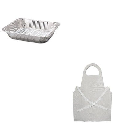 

KITBWK390HFA32135 - Value Kit - Hfa Inc Steam Table Aluminum Pan (HFA32135) and Boardwalk Disposable Apron (BWK390)