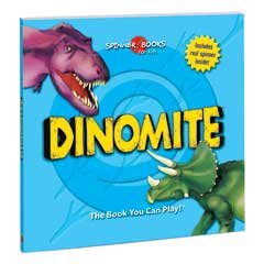 

Spinner Books for Kids - Dinomite