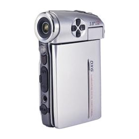 DXG DXG-589V 5.0 MegaPixel Ultra-Compact Digital Camcorder and Media Player