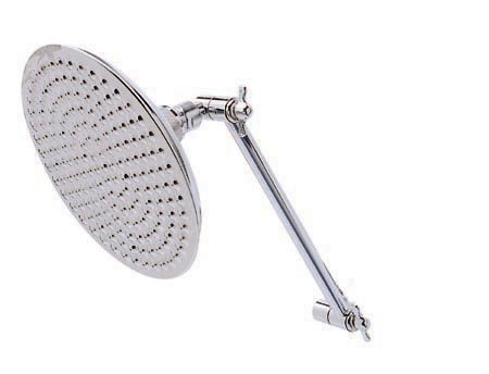 

Victorian 7.75" Shower Head and 10" Arm Kit Finish: Polished Chrome
