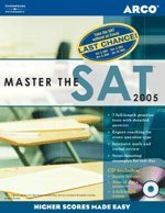 Master the SAT, 2005/e w/CD-ROM by Arco