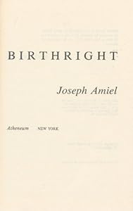 Birthright by Joseph Amiel