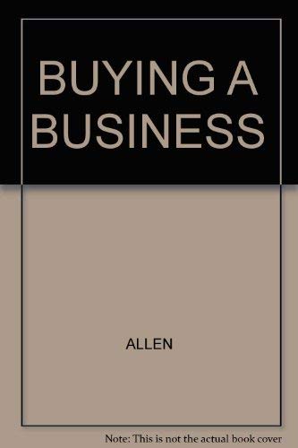 Buying a Business by Tim Allen