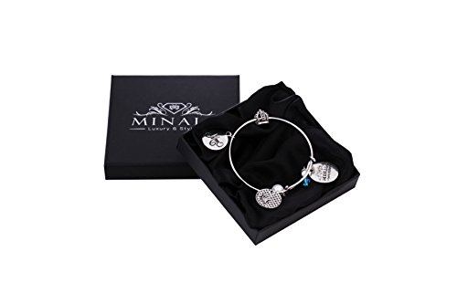 Mother Bracelet and Mom Etsy Mom Charm Bangle Bracelet Which Would Make a Perfect Mom Gift and Birthday Gifts for Mom